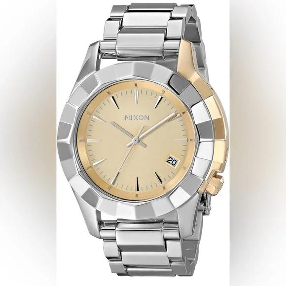 Nixon 42mm Monarch Quartz Stainless Steel Bracelet Watch…New! Nixon 42-20 Chrono Watch - Women main image 4
